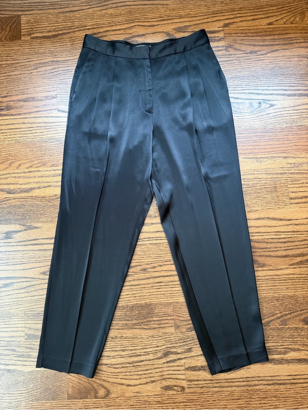 Babaton Black Pleated Dress Pants